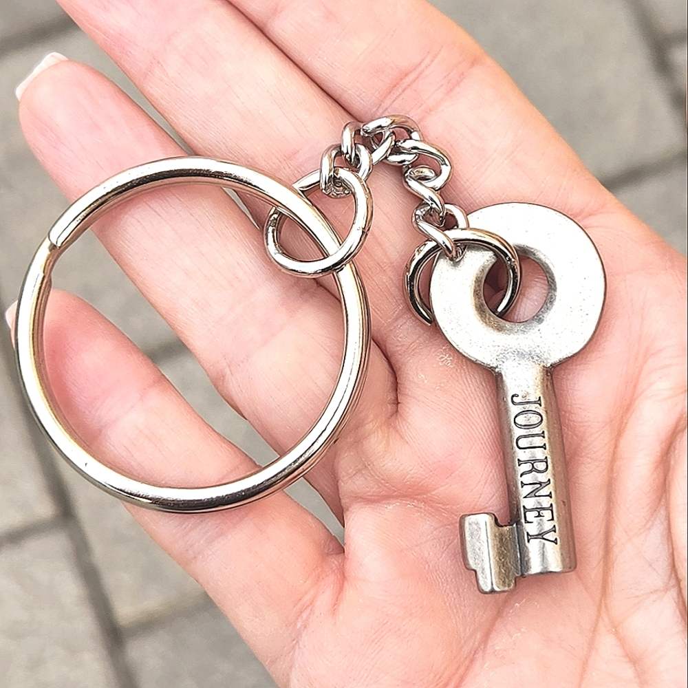 Anthropologie "Key to My Journey" Keychain